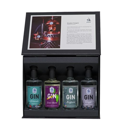 Geschenkset "GIN Tastingbox 4x 100ml" G35101_01 