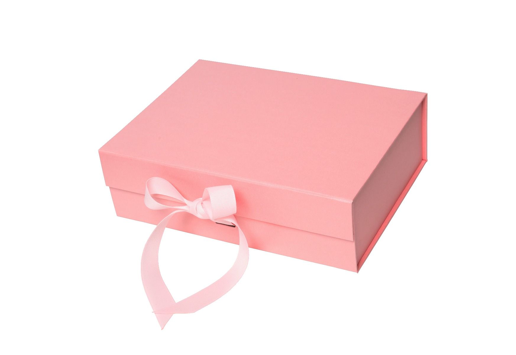 Premium Geschenkbox Geburtstag, Geschenkkarton, Magnetbox, Magnetfaltbox,  Geschenkverpackung für Geburtstag mit Schriftzug, 40x30x15cm, Natur mit