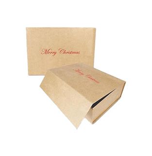 Magnetbox "Merry Christmas" versch. Farben und Größen